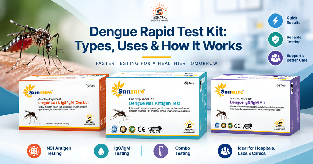 Dengue Rapid Test Kit: Types, Uses & How It Works
